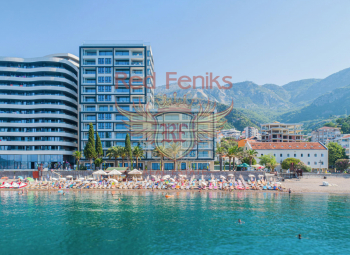 For sale new complex of premium apartments, launched in 2022, located on the first line of the Adriatic Sea and built according to modern European standards.