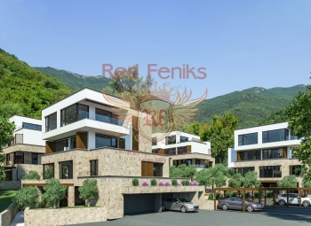 For sale bautiful green complex in Tivat, Donja Lastva.