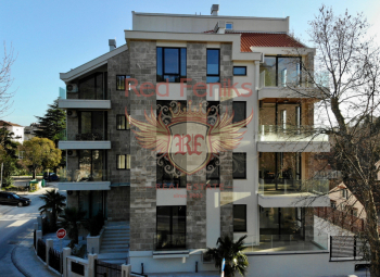 Tivat şehrinde harika bir konuma sahip birinci sınıf daire, en iyi merkezi konum, yepyeni proje, harika mülk.