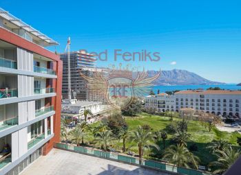 Furnished one bedroom flat with sea view in Budva
6th floor
Area 94 sq.