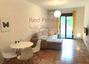 Totally new furnished apartment with one bedroom in Becici.