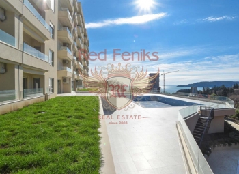 For sale one bedroom apartment with a sea view in beautiful complex, Becici
Area of the apartment 46m2 and located on the 5th floor.