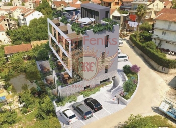 Na prodaju novi stambeni kompleks u Tivtu, 150 metara od Porto Crne Gore i 500 metara od mora.