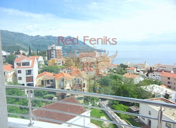 For sale beautiful apartment in Becici with three bedrooms.