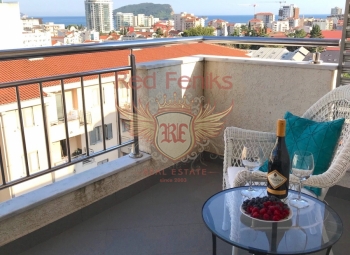 For sale modern new apartment in Budva with three bedroom.