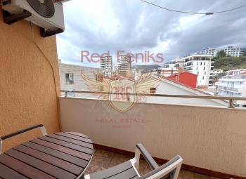 For sale one bedroom apartment in Rafailovici only 50 meters from the sea.