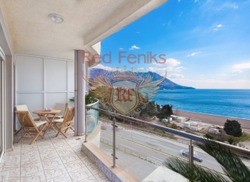 Apartment with fantastic sea view for sale in Becici.