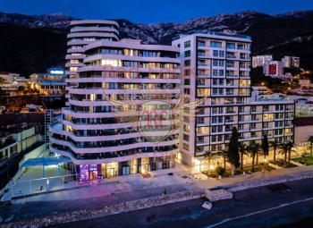 For sale two bedrooms apartment in the front line in Rafailovici.