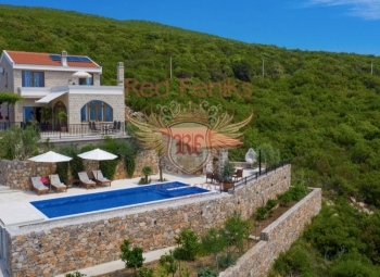 Villa Zagora, is tucked in the hills of a small village Zagora, at an altitude height of 230m above sea level, which offers panoramic views of the sea, the entrance to the Bay of Boka, and mountains.