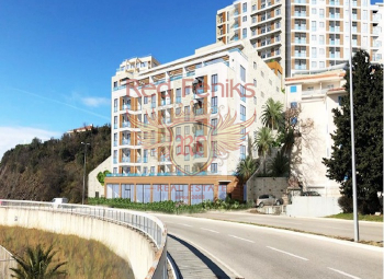 For sale new residential complex in Becici with sea views.