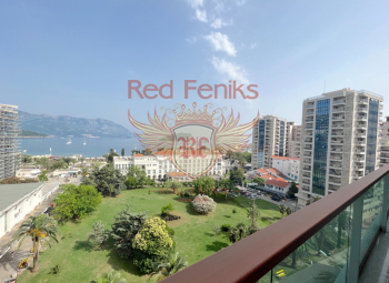 For sale two bedroom apartment in Budva with a beautiful sea view.