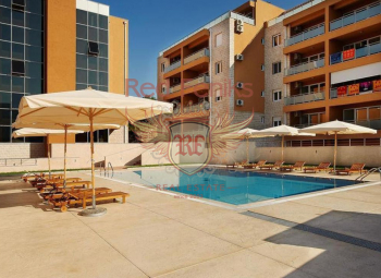 For sale apartment 68 m2 in - quiet and picturesque area Becici, closed guarded 24/7 territory, video surveillance.