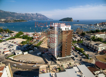 Na prodaju garsonjera sa panoramskim pogledom na more u prvom redu hotela Budva

Uronite u svijet luksuza i nevjerovatnih pogleda uz naš stilski studio prve linije u živopisnoj Budvi!

Studio karakteristike:
Prostrani studio sa izuzetnim dizajnom.