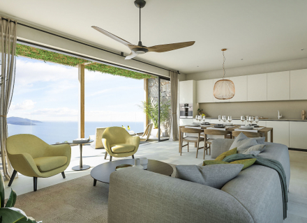 Luxuriöse Apartments und Villen an der Küste der Halbinsel Lustica, Verkauf Wohnung in Krasici, Haus in Montenegro kaufen