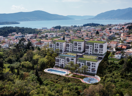 Tivat, Mrčevac – Moderne Apartments in einem Neubauprojekt, Wohnungen in Montenegro, Wohnungen mit hohem Mietpotential in Montenegro kaufen