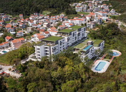 Tivat, Mrčevac – Moderne Apartments in einem Neubauprojekt, Wohnungen in Montenegro kaufen, Wohnungen zur Miete in Bigova kaufen