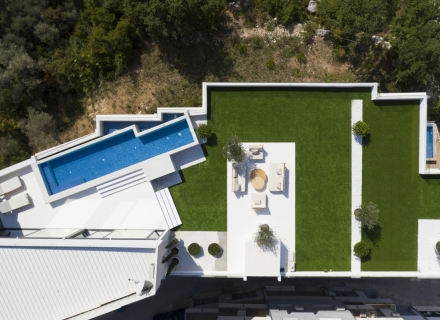 Panorama-Luxus-Penthouse mit Swimmingpool in Rafailovici., Montenegro Immobilien, Immobilien in Montenegro, Wohnungen in Region Budva