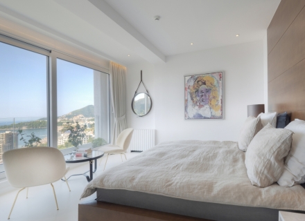 Panoramski luksuzni penthouse sa bazenom u Rafailovićima., prodaja stanova u Crnoj Gori, stanovi u Crnoj Gori prodaja, prodaja stana u Region Budva