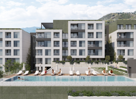 Tivat, Mrčevac – Moderne Apartments in einem Neubauprojekt, Wohnungen zum Verkauf in Montenegro, Wohnungen in Montenegro Verkauf, Wohnung zum Verkauf in Region Tivat