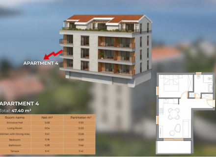 Wohnungen zu verkaufen – Kumbor | Ruhige Lage, Montenegro Immobilien, Immobilien in Montenegro, Wohnungen in Herceg Novi