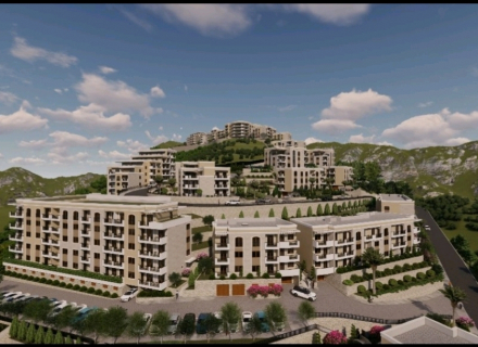 Apartment mit zwei Schlafzimmern in Budva mit Panoramablick auf das Meer, Montenegro Immobilien, Immobilien in Montenegro, Wohnungen in Region Budva