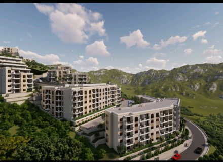 Apartment mit zwei Schlafzimmern in Budva mit Panoramablick auf das Meer, Wohnungen in Montenegro kaufen, Wohnungen zur Miete in Budva kaufen