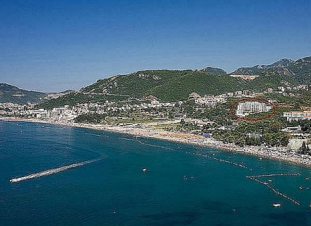 Luxuswohnungen in der Anlage in Becici, Hotel in Montenegro zum Verkauf, Hotelkonzeptwohnungen zum Verkauf in Becici