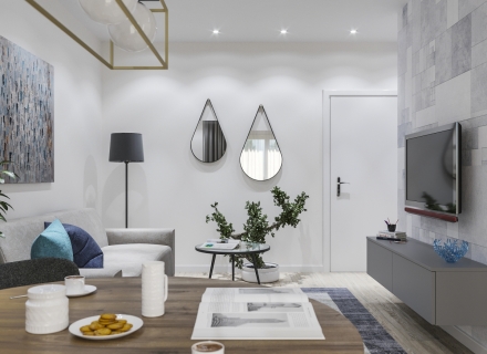 Neuer Luxushotel-Wohnkomplex mit drei Schlafzimmern in Becici, Hotel in Montenegro zum Verkauf, Hotelkonzeptwohnungen zum Verkauf in Becici