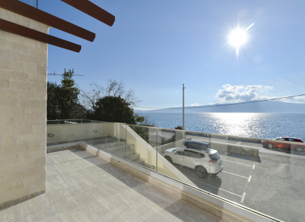 Boka Körfezi sahilinde yeni bir kompleks içinde daireler, Karadağ da satılık ev, Montenegro da satılık ev, Karadağ da satılık emlak