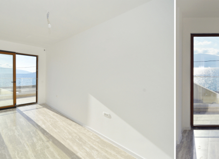 Apartments in einem neuen Komplex am Strand in Boka Bay, Wohnung mit Meerblick zum Verkauf in Montenegro, Wohnung in Bigova kaufen, Haus in Region Tivat kaufen