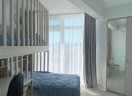 Zwei-Zimmer-Apartment in Tivat mit Meerblick, Verkauf Wohnung in Tivat, Haus in Montenegro kaufen
