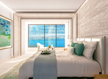 Dobrota, Kotor'da muhteşem deniz manzaralı güzel villalar, Kotor-Bay satılık müstakil ev, Kotor-Bay satılık villa