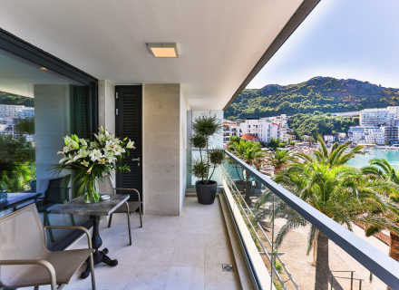 Neuer Wohnkomplex in der ersten Reihe, Hotelresidenzen zum Verkauf in Montenegro, Hotelwohnungen zum Verkauf in Region Budva