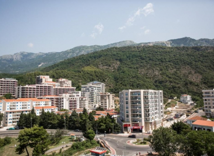 Studio-Apartment in Becici, erste Meereslinie, Wohnung mit Meerblick zum Verkauf in Montenegro, Wohnung in Becici kaufen, Haus in Region Budva kaufen