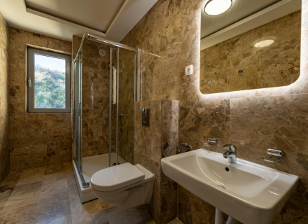 Apartment mit drei Schlafzimmern in Przno mit Panoramablick auf das Meer, Montenegro Immobilien, Immobilien in Montenegro, Wohnungen in Region Budva