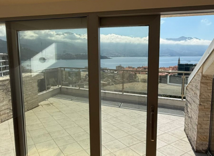 Budva'da Panoramik Deniz Manzaralı İki Yatak Odalı Daire, Region Budva da satılık evler, Region Budva satılık daire, Region Budva satılık daireler