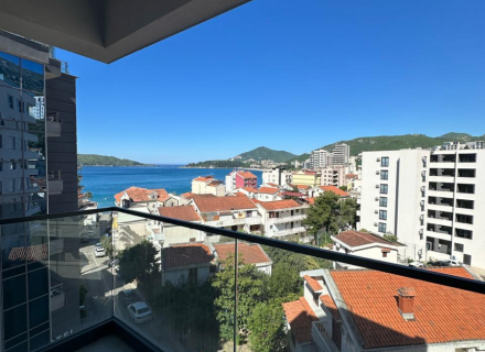 Apartment mit einem Schlafzimmer in Rafailovici mit Meerblick, Wohnungen in Montenegro kaufen, Wohnungen zur Miete in Rafailovici kaufen