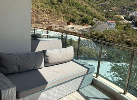 Zwei-Zimmer-Apartment in Becici mit Meerblick, Wohnungen in Montenegro, Wohnungen mit hohem Mietpotential in Montenegro kaufen