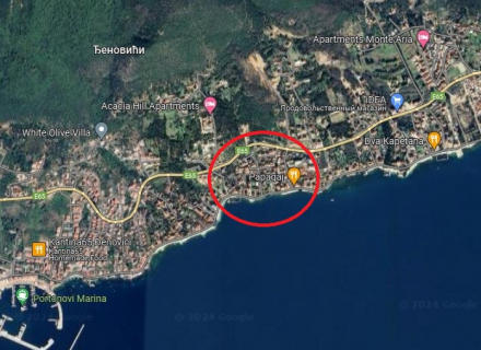 Herceg Novi'de muhteşem deniz manzaralı, tamamen mobilyalı daire, Baosici dan ev almak, Herceg Novi da satılık ev, Herceg Novi da satılık emlak