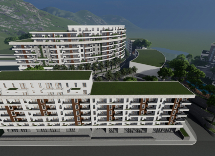 Becici'de Deniz Manzaralı Yeni Kompleks, Karadağ satılık evler, Karadağ da satılık daire, Karadağ da satılık daireler