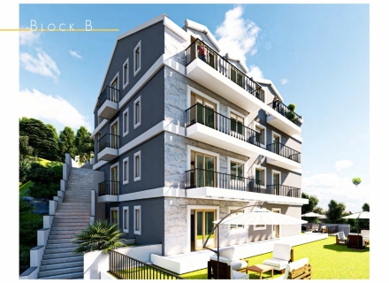 Apartment mit zwei Schlafzimmern in einem neuen Komplex, Montenegro Immobilien, Immobilien in Montenegro, Wohnungen in Region Budva