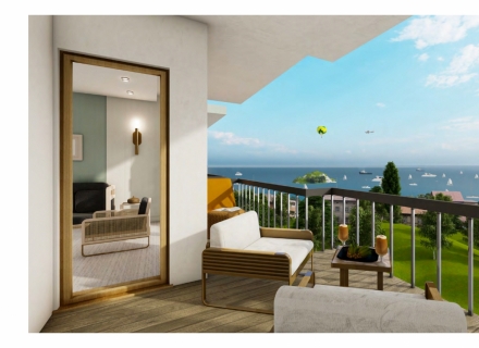 Apartment mit zwei Schlafzimmern in einem neuen Komplex, Wohnungen in Montenegro kaufen, Wohnungen zur Miete in Becici kaufen