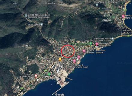 Brandneue Wohnung mit einem Schlafzimmer in Bijela, Verkauf Wohnung in Baosici, Haus in Montenegro kaufen