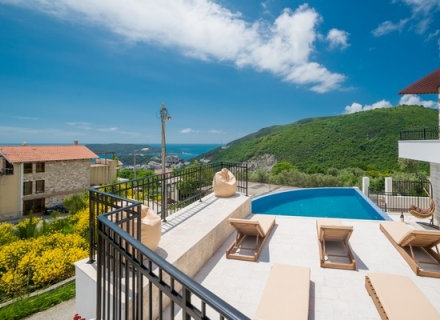 Neue Villa in Becici, Haus in der Nähe des Meeres Montenegro, Haus Kaufen in Region Budva