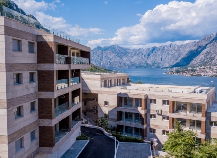 Wohnanlage in Montenegro am Ufer der Bucht von Kotor der Adria Meere, Wohnungen zum Verkauf in Montenegro, Wohnungen in Montenegro Verkauf, Wohnung zum Verkauf in Kotor-Bay