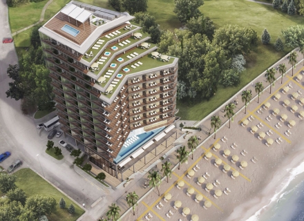 Neue Luxushotel-Wohnanlage in Becici, 1 Schlafzimmer, Wohnungen zum Verkauf in Montenegro, Wohnungen in Montenegro Verkauf, Wohnung zum Verkauf in Region Budva