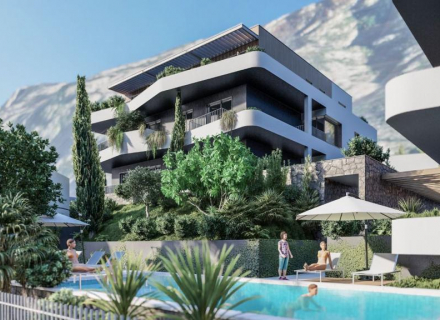 Nowe apartamenty w Dobrocie, mieszkanie na sprzedaż w Kotor-Bay, sprzedam mieszkanie w Dobrota, kup dom w Czarnogórze