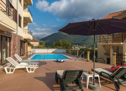 Apartment mit zwei Schlafzimmern und Meerblick in Kamenari, Wohnungen in Montenegro, Wohnungen mit hohem Mietpotential in Montenegro kaufen