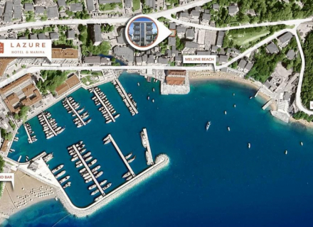 Zupełnie nowy projekt zlokalizowany w Meljine, Herceg Novi, apartament z widokiem na morze Na sprzedaż w Czarnogórze, kupić mieszkanie w Baosici, dom w Herceg Novi kup
