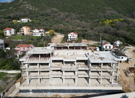 Studio apartmani u novom kompleksu, Kumbor, Herceg Novi, prodaja stanova u Crnoj Gori, stanovi za izdavanje u Baosici, prodaja stanova